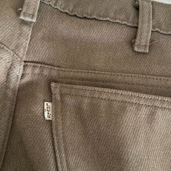 Levi's Mens Brown 100% Cotton Pants Size 34W x 31L - Picture 5 of 7